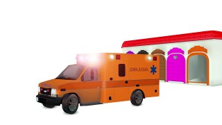 Colors for Children to Learn with Ambulance Toys - Colours for Kids to Learn - Learning Videos