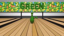 Learing Colour With 3D Bowling Game For Children   Colors For kids to learn