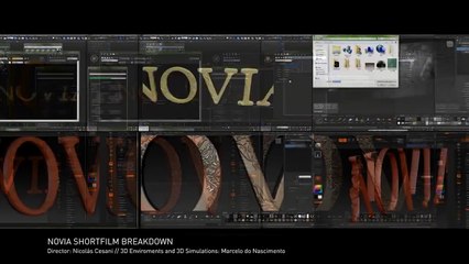 CGI VFX Breakdown - 'Novia - Short Film Making Of' - by Nicolás Cesani-m36JD6880ik