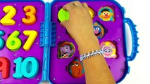 Toddler Kids Video Help Kids Learn counting 1-10 Sesame Street Cookie Monster on the Go 123 Numbers