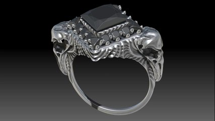 Night Hawk Ring by Marco Valenzuela (2015)