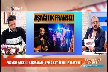 Fransız şarkıcı saçmaladı; Reına katliamı ile alay etti