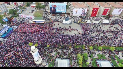 Ak Parti Ankara Mitingi - 4K Hava Çekimi
