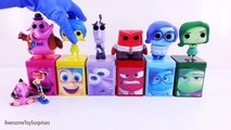 Paw Patrol Lion Guard Inside Out DIY Cubeez Blind Box Surprise Eggs Episodes Learn Colors!