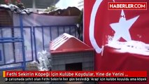 Fethi Sekin'in Köpeği İçin Kulübe Koydular, Yine de Yerini Bırakmadı