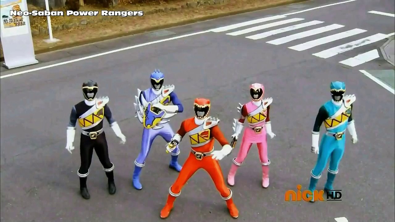 Power Rangers Dino Super Charge - The Power Rangers summon their Zords (Episodes 1-20)-aAQllujsCXo