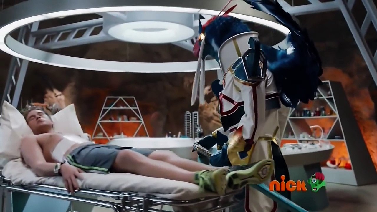 Power Rangers Dino Super Charge - Wings of Danger - Zenowing heals Riley (Episode 15)-gCyS_E4GtI8