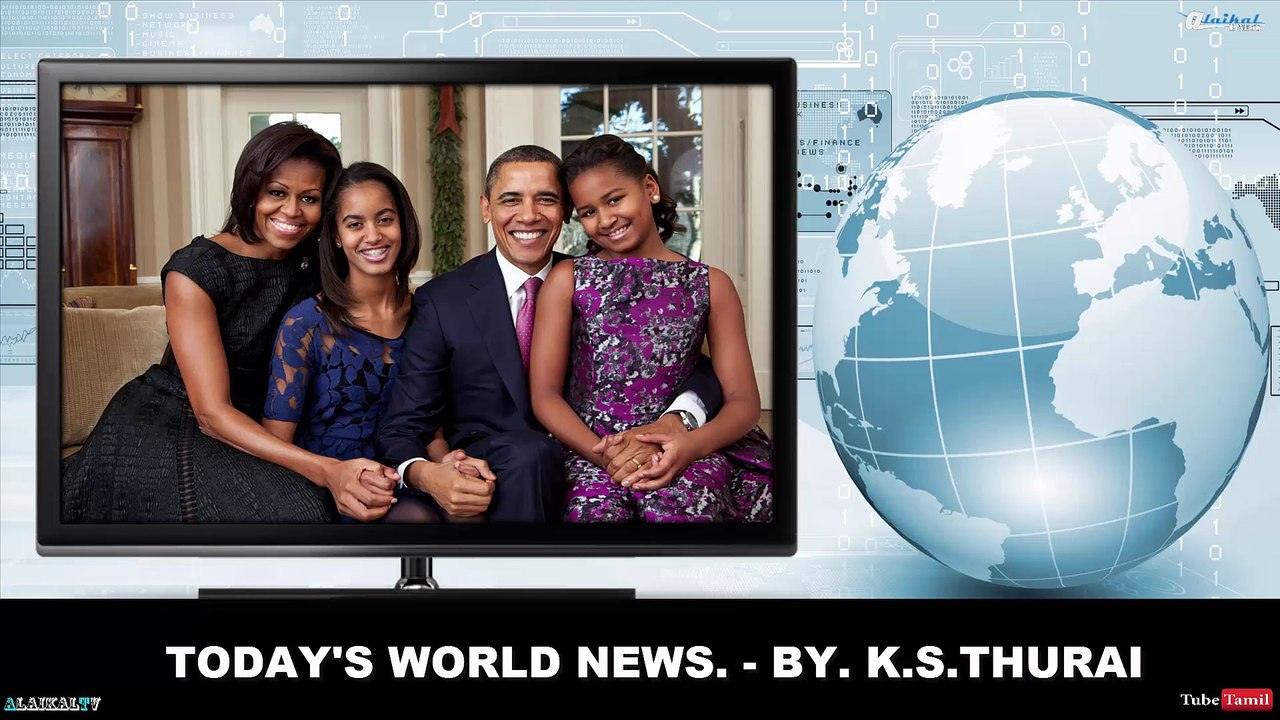 Today's World News. 11.01.17 - By. K.S.Thurai