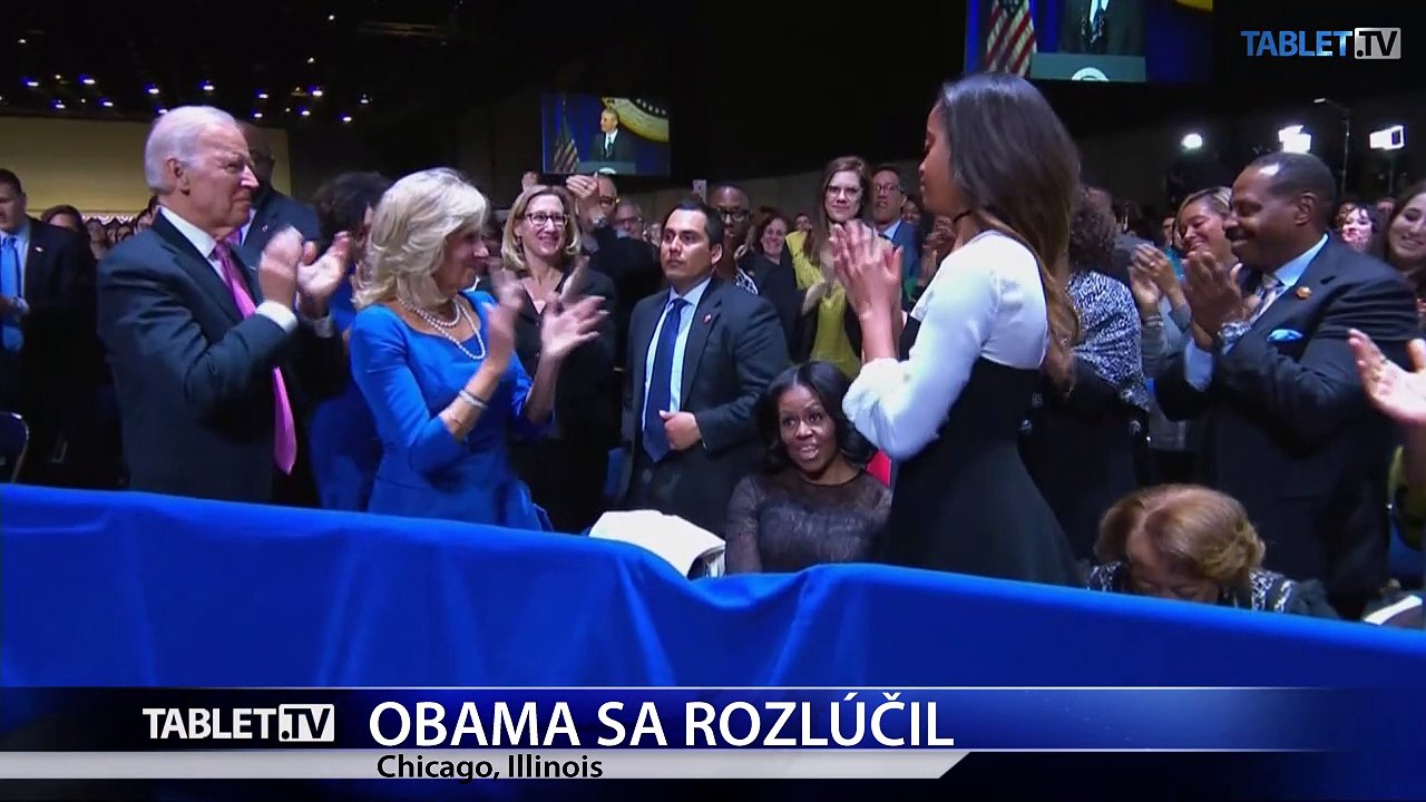 Obama sa v rozlúčkovom prejave vyhol priamej kritike Donalda Trumpa