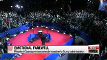 Obama delivers farewell address in Chicago
