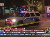 PD: 3 people shot show up at PHX emergency room