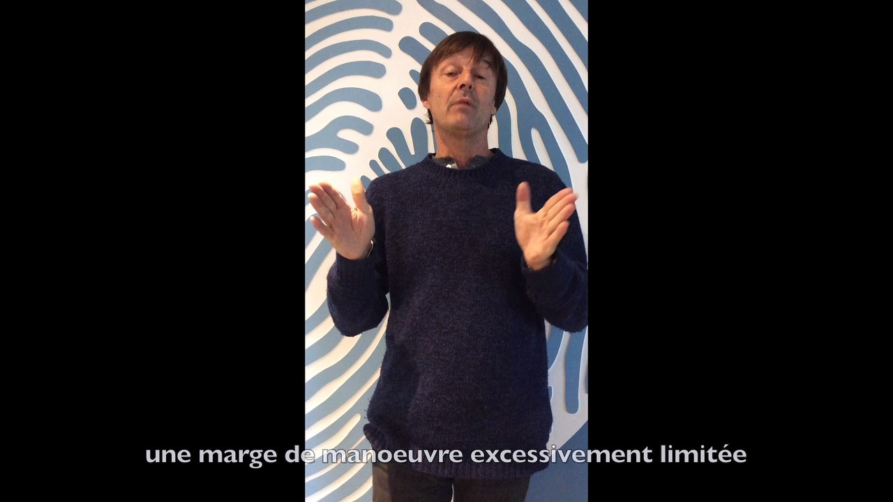 Nicolas Hulot dénonce l'évasion fiscale