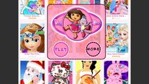 NEW Игры для детей new—Disney Принцесса Семья у врача—Мультик Онлайн Видео Игры для девочек