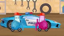 Das Polizeiauto Zeichentricks für Kinder | Lehrreicher Zeichentrickfilm | Lernen und bauen