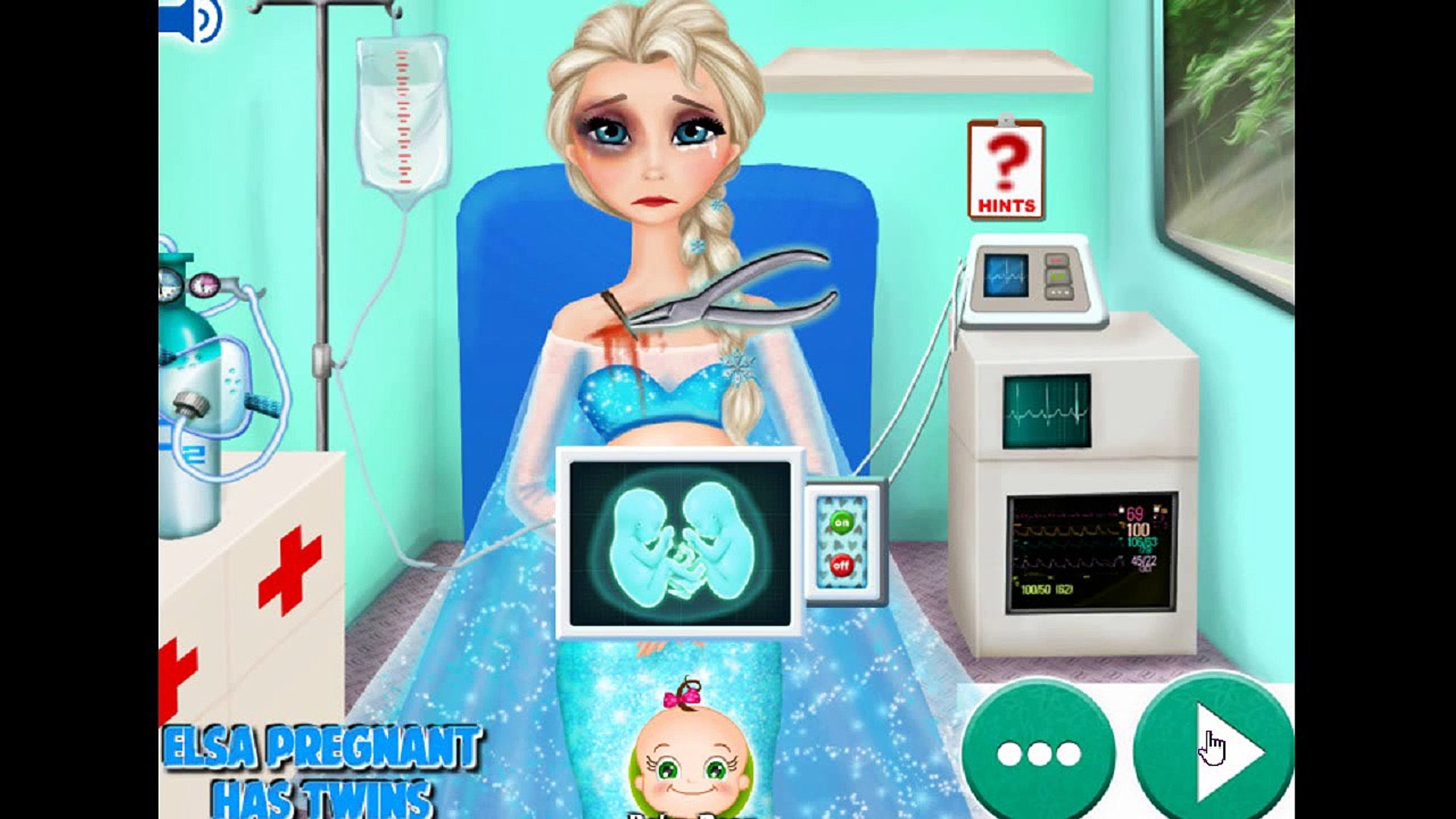 Juegos de Frozen - Elsa embarazada de gemelos - video Dailymotion
