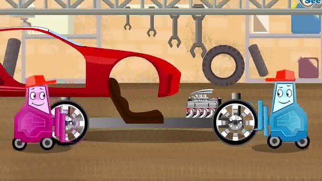 Das Polizeiauto Zeichentrick | Der Zeichentrickfilm für Kinder | Kinderfilm deutsch