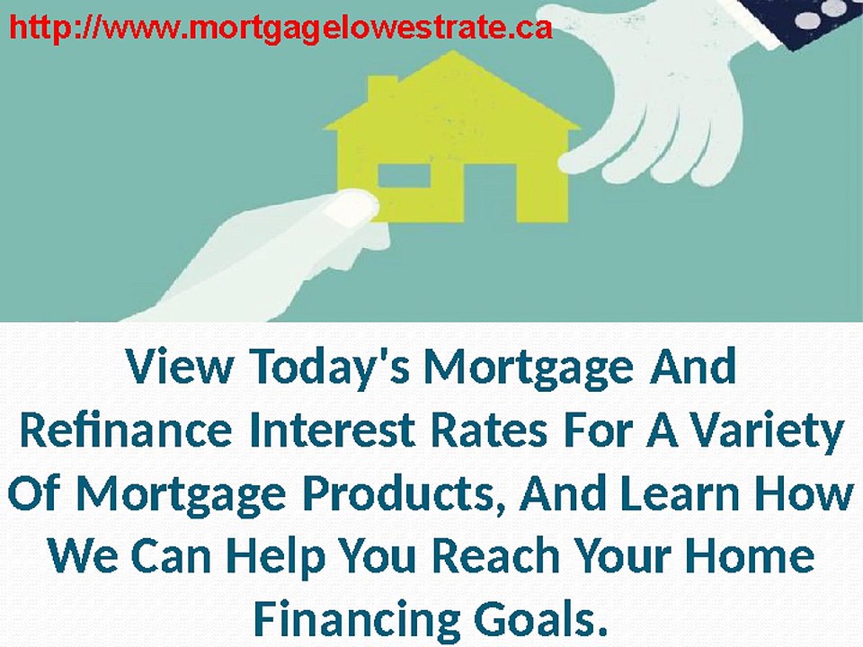 Get The Cheap Canadian Mortgage Rates