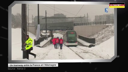 Un tramway entre la France et l’Allemagne