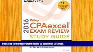 Read Online  Wiley CPAexcel Exam Review 2016 Study Guide January: Regulation (Wiley Cpa Exam