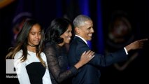 The Obamas got real emotional at the president's farewell address