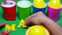 Jada Stephens Cars Learn to Spell-a-Word with Surprise eggs! Learn to Spell a Fruit: Mango