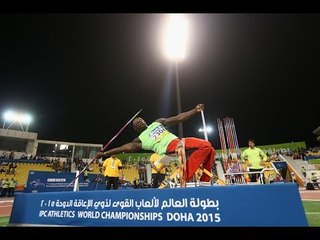 Men's javelin F57 | final |  2015 IPC Athletics World Championships Doha
