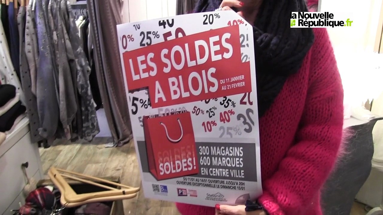 VIDEO. Premier jour de soldes dans le centre-ville de Blois