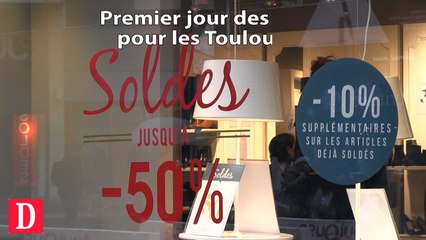 Premier jour des soldes pour les Toulousains