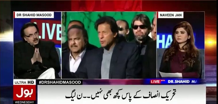 Ab tu Imran Khan ne Khud keh dia hai ke agar woh bhi 62, 63 mein ata hai tu farigh ker dain... - Dr Shahid Masood