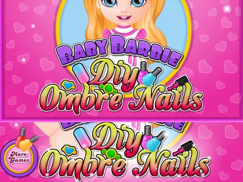 Маникюр и новый стиль прически и одежды для маленькой Барби! Детская игра!