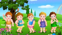 Chubby Cheeks Rhyme with Lyrics and Actions - English Nursery Rhymes Cartoon Animation Song Video