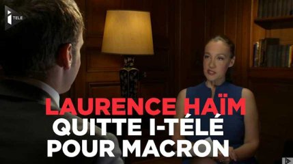 Laurence Haïm quitte i-Télé pour Macron
