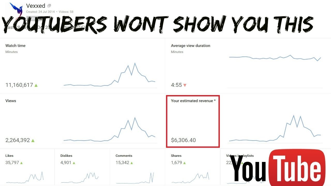 I Show How Much YouTube Pays Me ($24000)