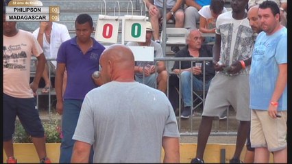 3ème Supranational à Pétanque de Carmaux : 32ème PHILIPSON vs ANDRIANASOLO