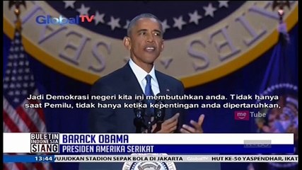 Pidato Perpisahan Obama