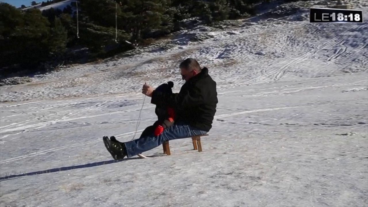 Le 18:18 - Vaucluse : il a neigé sur le Mont Ventoux