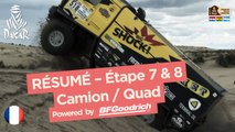Résumé des étapes 7 & 8 - Quad/Camion - (Uyuni / Salta) - Dakar 2017