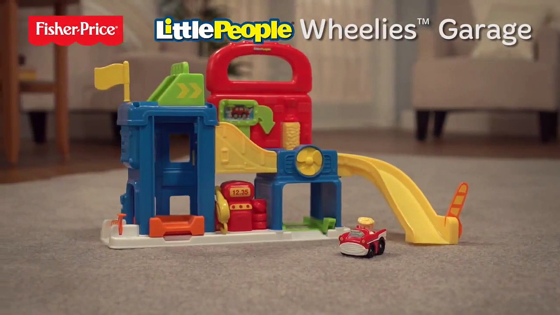 fisher price little people wheelies garage
