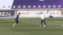 Só golaço! Treino do Real é marcado por belos gols de fora da área