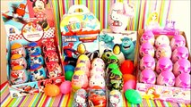 100 Kinder Surprise Eggs Unboxing 1 Hour MAXI COMPILATION Giant Peppa Pig Hello Kitty Cars HD
