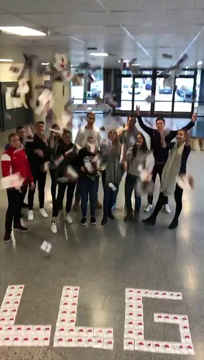 Beitrag des Landrat-Lucas-Gymnasiums zum Facebook Contest im Finale Leverkusen