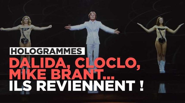 Dalida, Cloclo, Mike Brant, Sacha Distel : ils reviennent !
