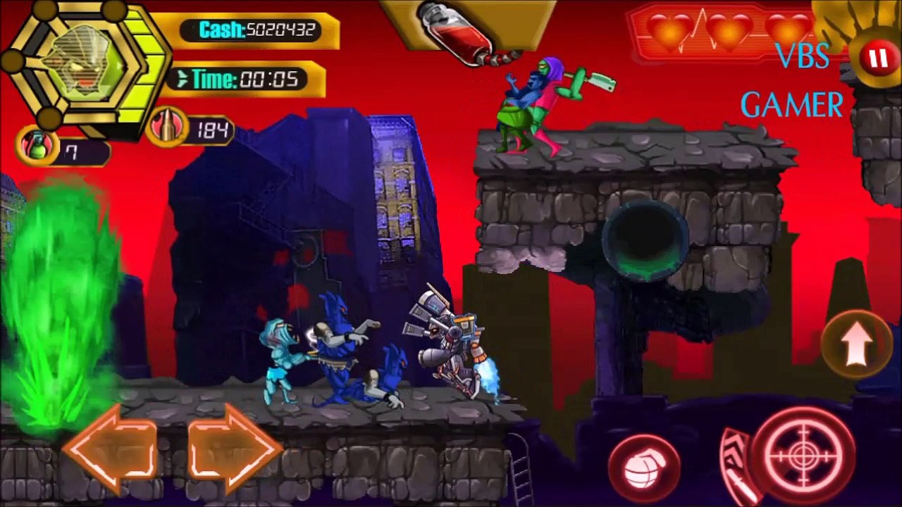 Zombies salvation level boss