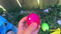 EASTER EGGS HUNT Learn Colors with Surprise Eggs Disney Cars Toys Lightning McQueen ABC SURPRISES