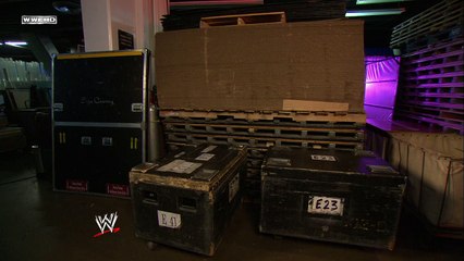 Stephanie McMahon and Chris Jericho Backstage Segment