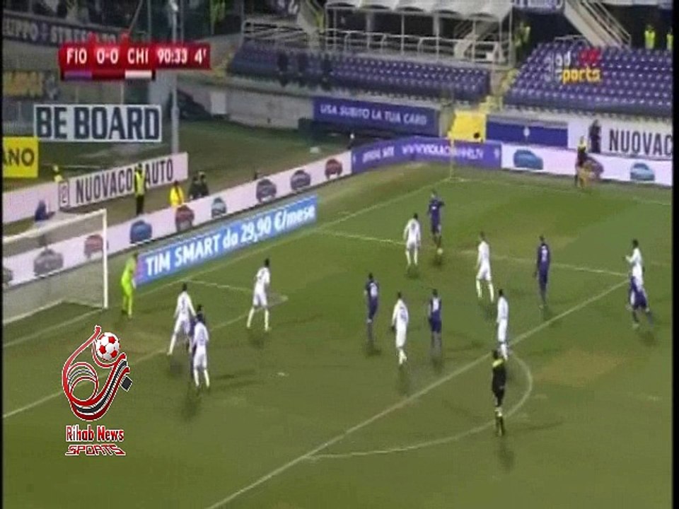 اهداف مباراة ( فيورنتينا 1-0 كييفو فيرونا ) كأس إيطاليا