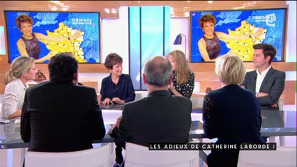 Les adieux de Catherine Laborde - C à vous - 11/01/2017