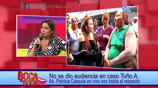 Ab. Patricia Cassula en vivo nos habla sobre la suspensión de audiencia en el caso de Toño A.