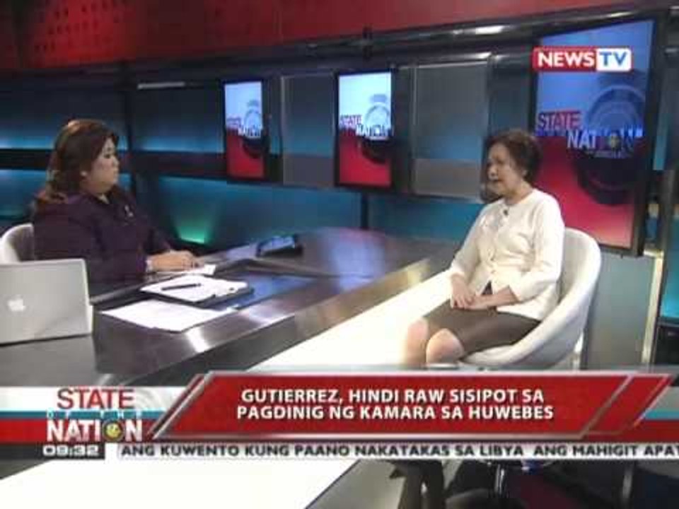 SONA - Interview with Ombudsman Merceditas Gutierrez