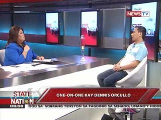 Jessica Soho interviews Dennis Orcullo on State of the Nation